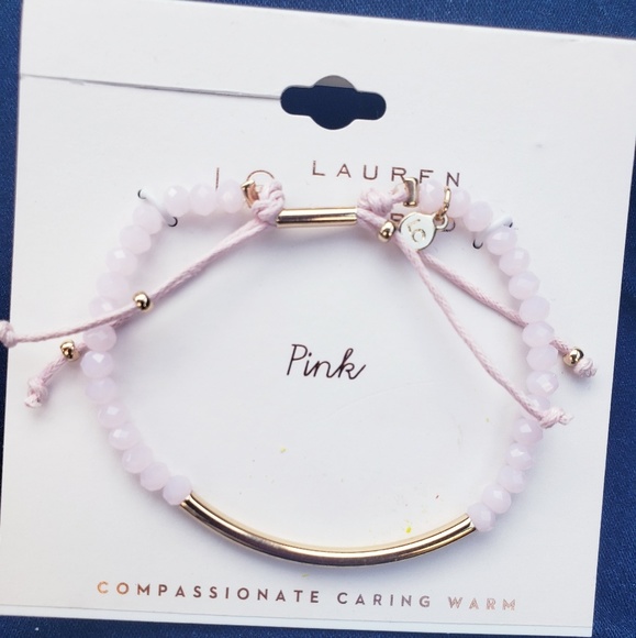 LC Lauren Conrad Jewelry - NWT LC Lauren Conrad Pink Bracelet